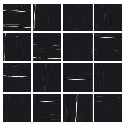 STONES&MORE 2.0 Mosaico Stone Sahara Noir 30x30cm (5x5cm) Matte STONES&MORE 2.0 Mosaico Stone Sahara Noir 30x30cm (5x5cm) Matte