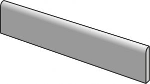 9CENTO Alba Oro  7,2x60cm Battiscopa 9mm Rett. Lapp.