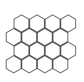 GENESIS  Mosaico Esagona**  Taupe 29,4x25,4cm