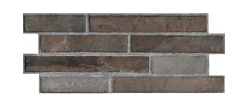 DOLMEN Muretto Carbone-Natural-Grigio 16x40cm DOLMEN Muretto Carbone-Natural-Grigio 16x40cm