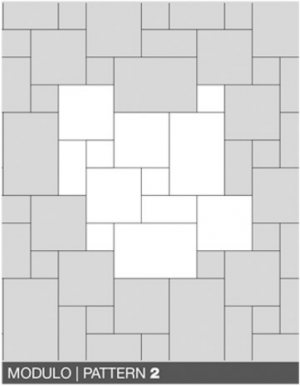 SAINT TROPEZ  Ivory  20x20cm, 40x20cm, 40x40cm, 60x40cm Modular R10