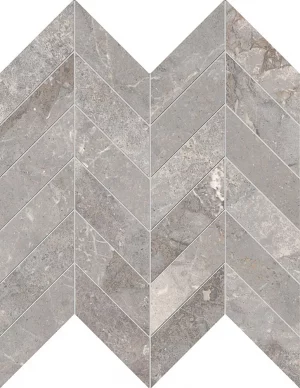 GOLDEN AGE  Mosaico Chevron  Grey  Foglio 30x31cm
