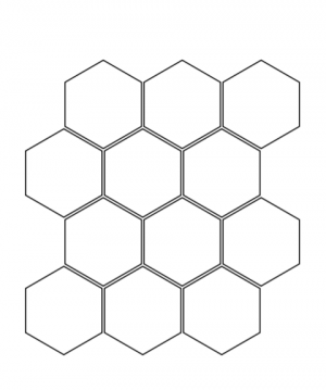 LIM  Mosaico ESA K96  Grey   Foglio 29,5 x 34 cm