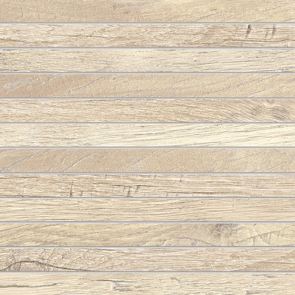 W3 Patinalmond Mocaico Slats Foglio 30x30cm W3 Patinalmond Mocaico Slats Foglio 30x30cm