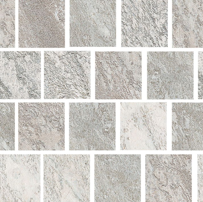 LIMES Quartz White Mosaico Burattato 31x31cm Structured Rett. R11 hr.9mm LIMES Quartz White Mosaico Burattato 31x31cm Structured Rett. R11 hr.9mm