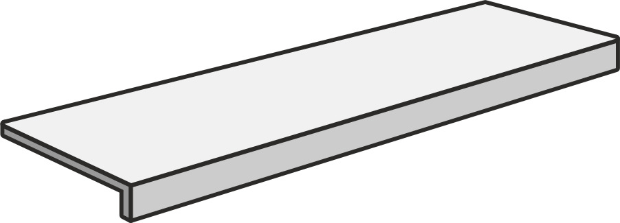 MULTIFORME Perla 120x33x4cm Scalino hr. 9mm MULTIFORME Perla 120x33x4cm Scalino hr. 9mm