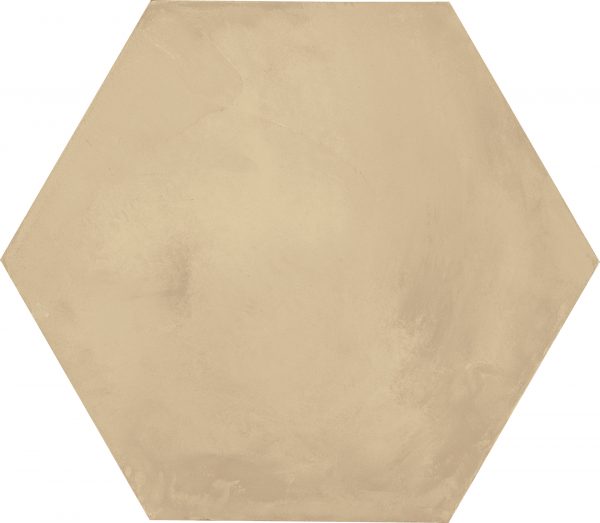 TERRA.ART 1741  Crema  25x21,6cm Esagona