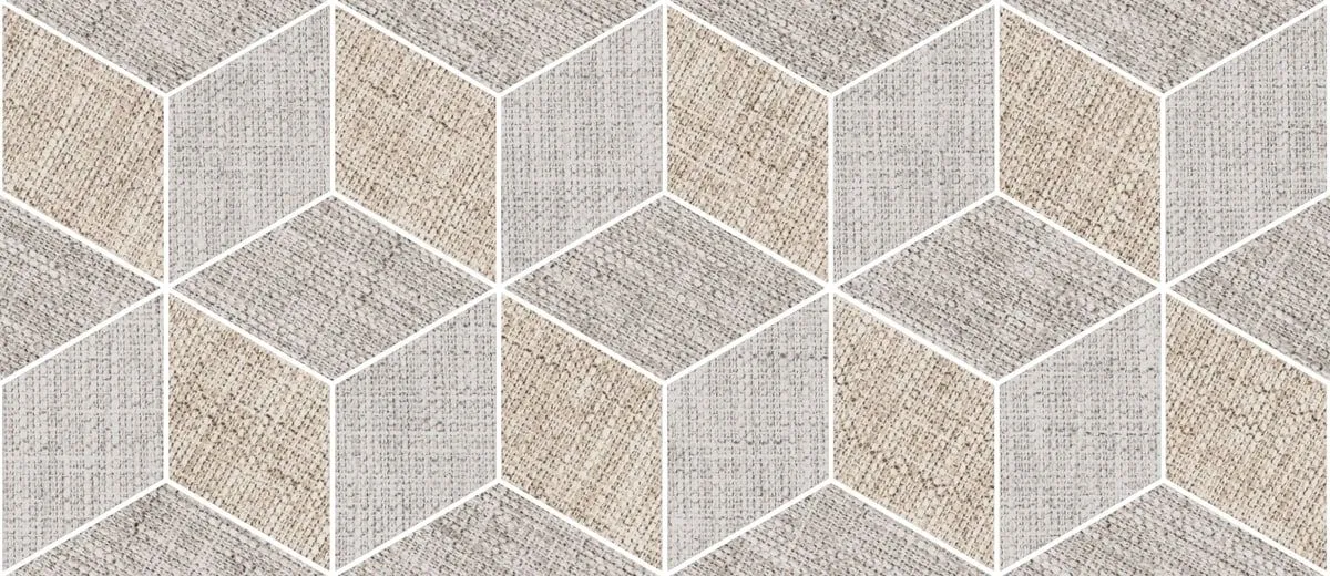 FINEART Hexagon Mix Light 20x46cm Rett. FINEART Hexagon Mix Light 20x46cm Rett.