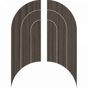 CANAL GRANDE Moro   Onda 23,8x49,2cm Lucido Rett.