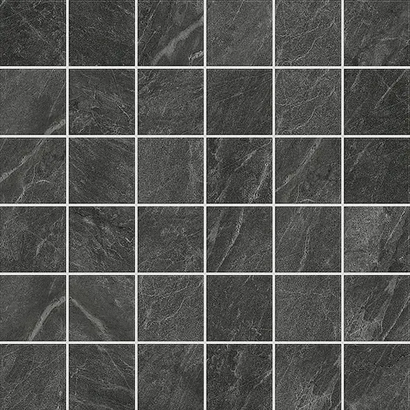 BLUE SAVOY Graphite Mosaico 30x30cm Nat. Rett. hr. 8,5mm BLUE SAVOY Graphite Mosaico 30x30cm Nat. Rett. hr. 8,5mm