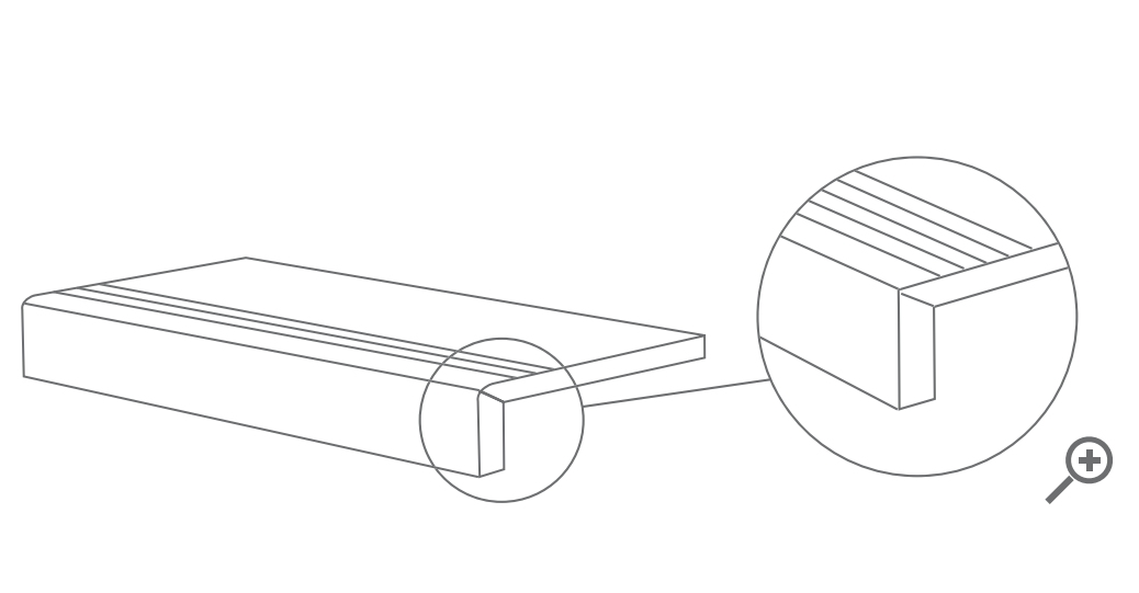 DAKOTA Avana Elem L 15x60x5cm Rett. R11 GRIP hr. 20mm DAKOTA Avana Elem L 15x60x5cm Rett. R11 GRIP hr. 20mm