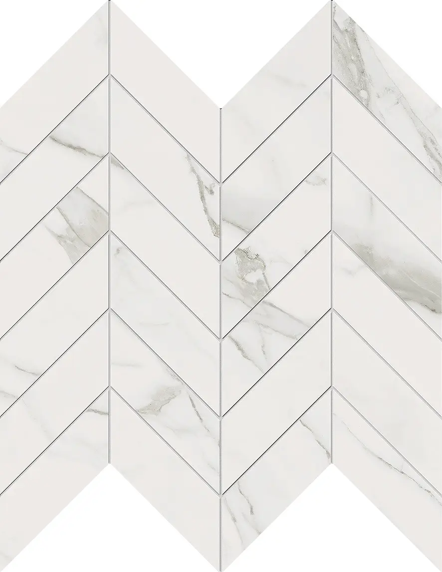 CHARME Veined Mosaico Chevron Foglio 30x31cm CHARME Veined Mosaico Chevron Foglio 30x31cm