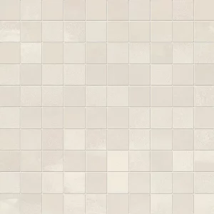 ARCHITECT RESIN Copenhagen Ivory  Mosaico 3x3cm (Chip 2,8x2,8cm) 30x30cm Nat.  9,5mm