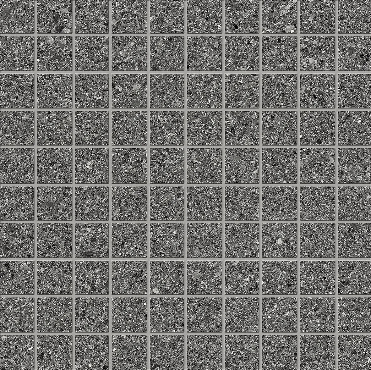 GRAIN STONE Dark Fine Grain Mosaico (3x3cm) 30x30cm Nat. GRAIN STONE Dark Fine Grain Mosaico (3x3cm) 30x30cm Nat.