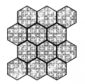 HOME   Mosaico Esa K96 Decoro Foglio 29,5x34cm