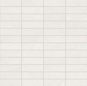 CORNERSTONE SLATE   Mosaico Plurima Slim White  Tessera Chip 2,5x7,5cm 30x30cm Nat. 6,5mm