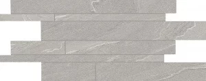 STONETALK  Grey Listelli Sfalsati  Martellata  30x60cm Nat. 9,5mm