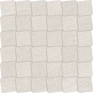 STONETALK White  Mosaico DADO  Minimal  30x30cm Nat. 9,5mm