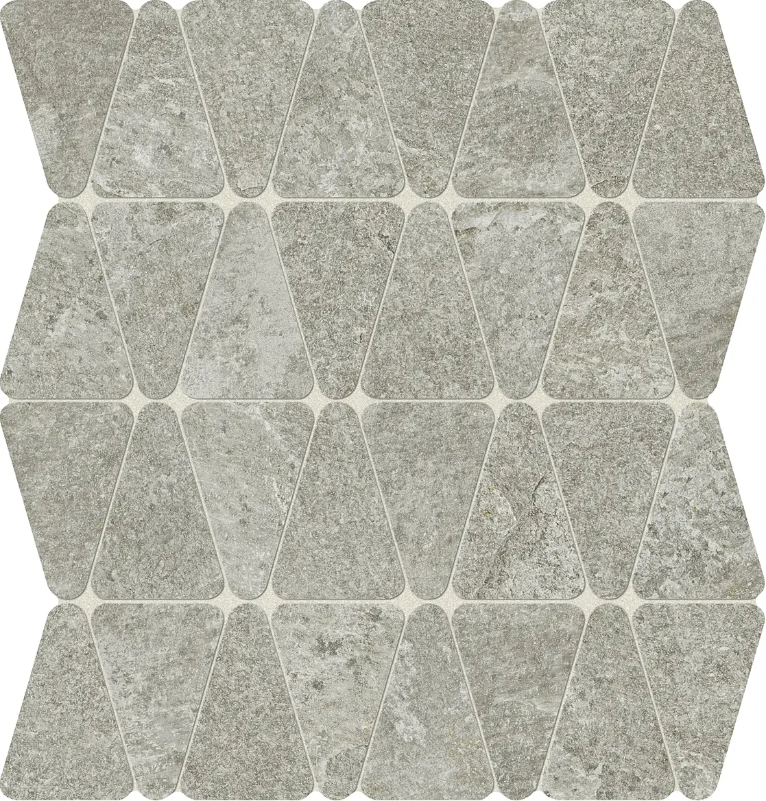 ARKIQUARTZ   Titanium  Triangle Tessere 31x34,5cm Rett. 9mm