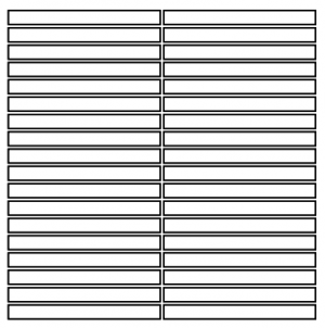 SYMPHONY  Persian Mosaico Crips  30x30cm Nat. 9mm