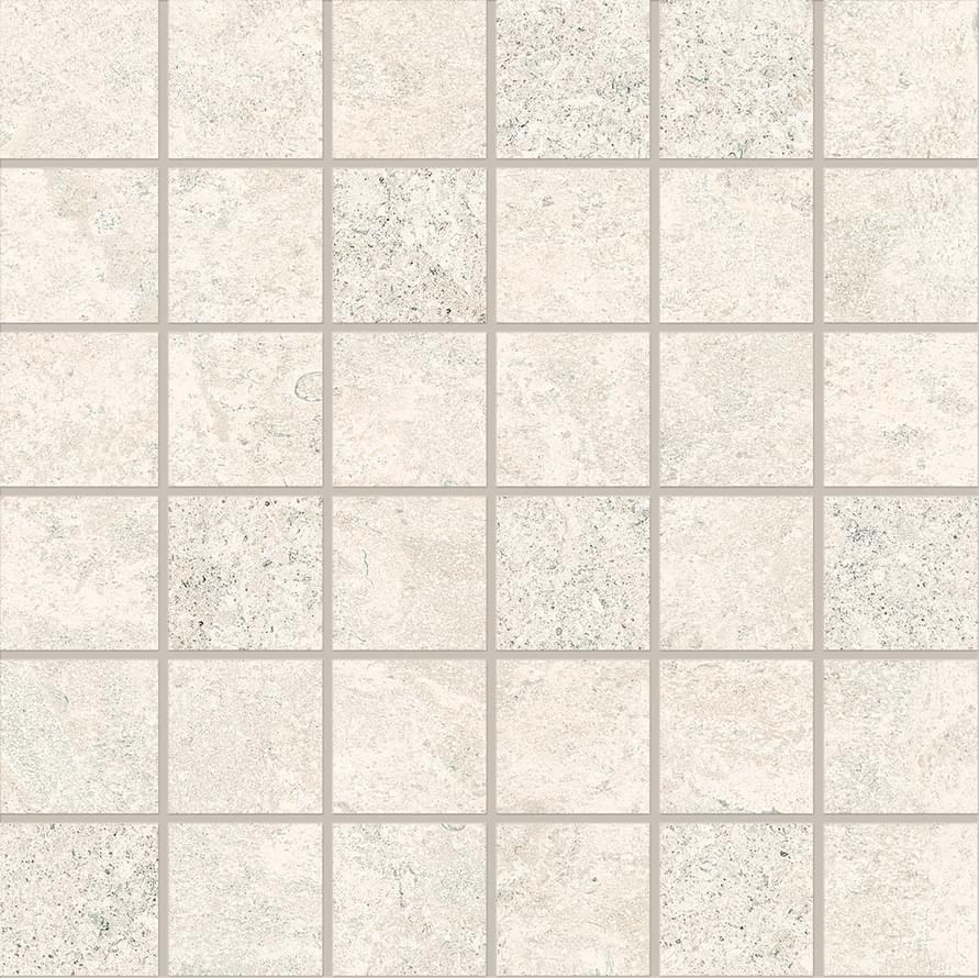 MAPIERRE Blanc Ancienne Mosaico 30x30cm (5x5cm) Nat. hr. 9,5 mm MAPIERRE Blanc Ancienne Mosaico 30x30cm (5x5cm) Nat. hr. 9,5 mm