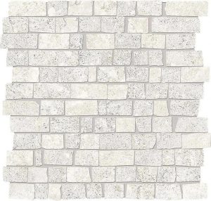 MAPIERRE  Blanc   Noble Mosaico Petite Mur 30x30cm  Nat.   hr. 9,5 mm