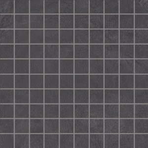 TOTALOOK Mosaico 3x3cm  Antracite  30x30cm Naturale hr. 6,5mm