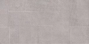 SIXTY   Cenere   Timbro 30x60cm Silktech Rett. hr. 9,5 mm