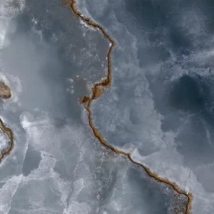 TELE DI MARMO ONYX  Onyx  Blue  90x90cm Full Lap. Rett. hr. 9,5mm