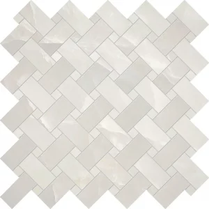 TELE DI MARMO ONYX  Onyx  Ivory  Intrecci 30x30cm Silktech hr. 9,5mm