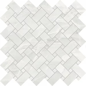 TELE DI MARMO SELECTION  White Paradise   Intrecci 30x30cm Nat. hr. 9,5 mm