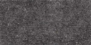 UNIQUE BLEU   Anthracite Roullée 60x120cm Nat. Rett. 9,5mm