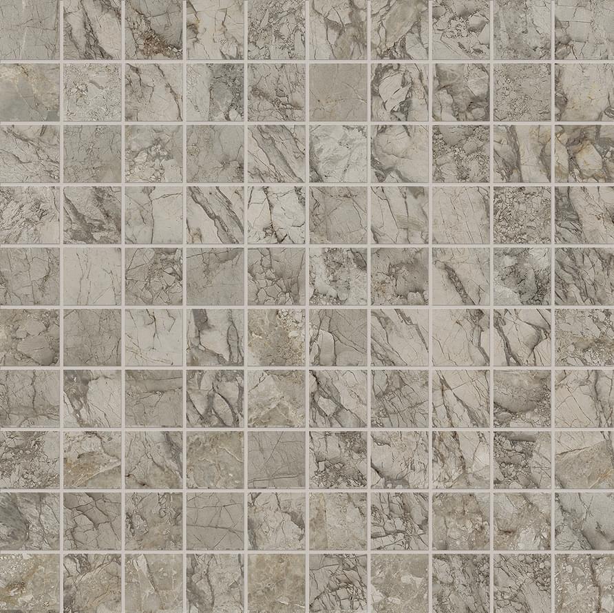 TELE DI MARMO Mosaico Breccia Braque 30x30cm-3x3cm Full Lapp. hr. 9,5mm TELE DI MARMO Mosaico Breccia Braque 30x30cm-3x3cm Full Lapp. hr. 9,5mm