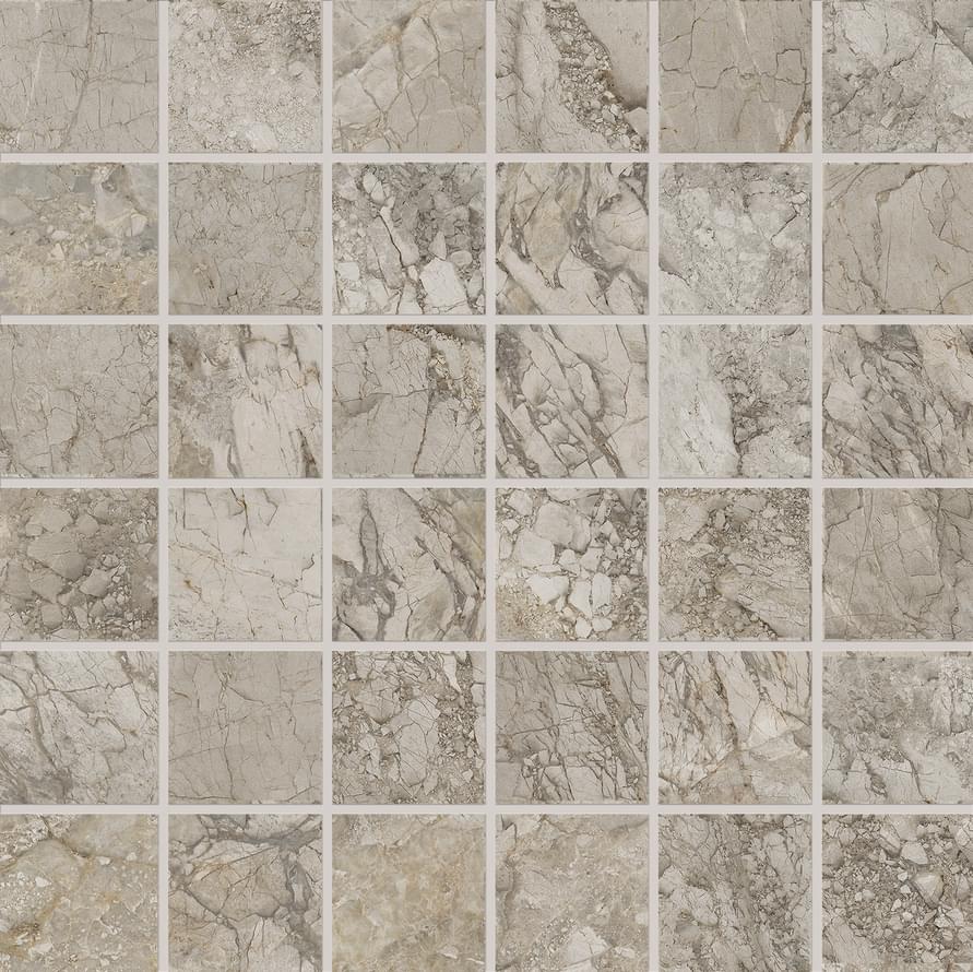 TELE DI MARMO Mosaico Breccia Braque 30x30cm-5x5cm Full Lapp. hr. 9,5mm TELE DI MARMO Mosaico Breccia Braque 30x30cm-5x5cm Full Lapp. hr. 9,5mm