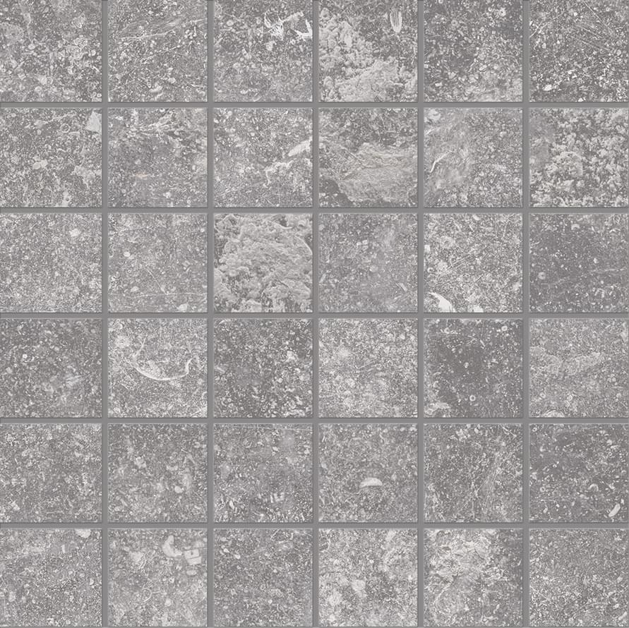 UNIQUE BLEU Gris Ancienne Mosaico 30x30cm (5x5cm) Nat. 9,5mm UNIQUE BLEU Gris Ancienne Mosaico 30x30cm (5x5cm) Nat. 9,5mm