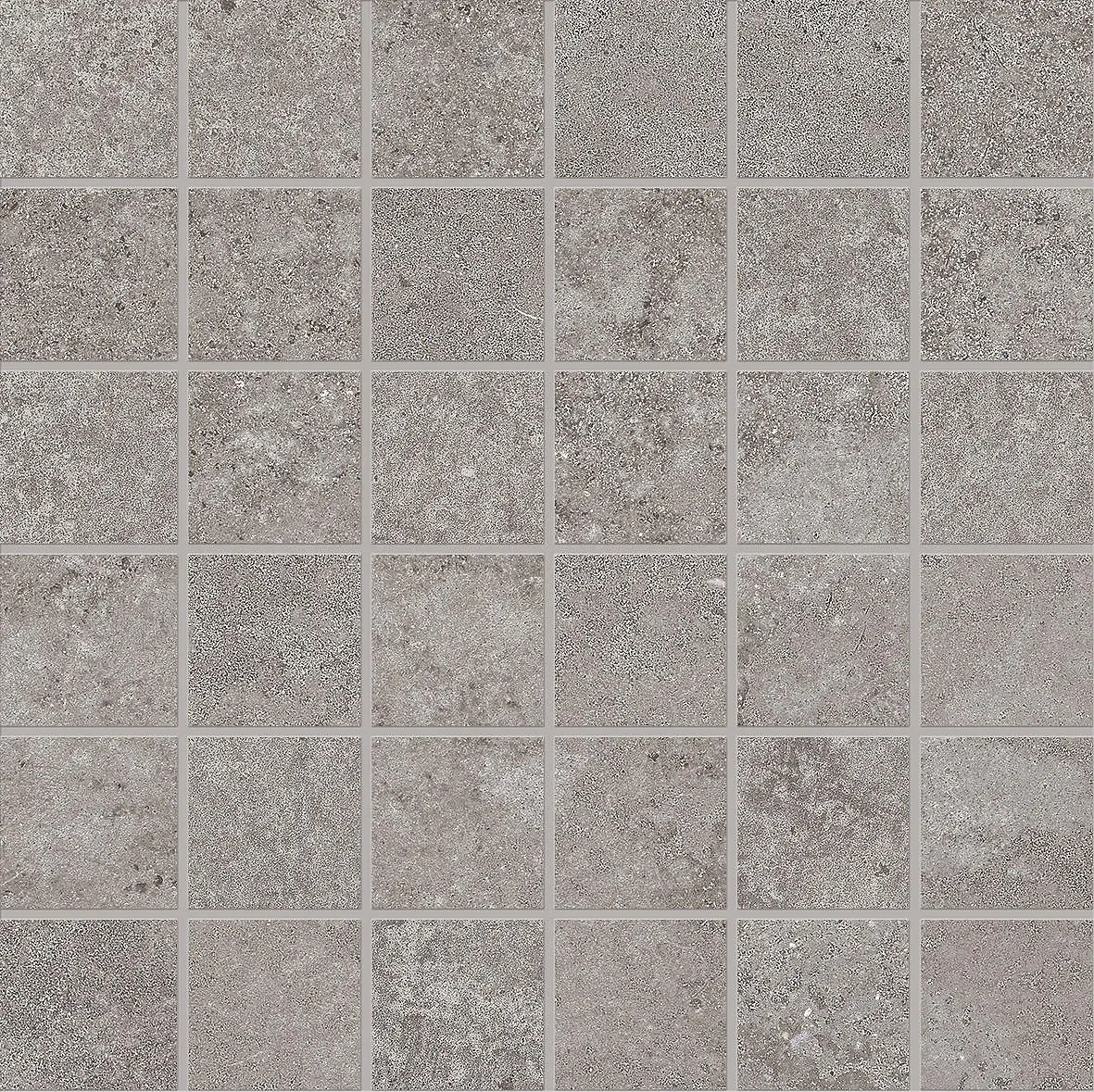 RE-PLAY CONCRETE Recupero Mosaico Dark Grey 30x30cm (5x5cm) Nat. 9,5mm RE-PLAY CONCRETE Recupero Mosaico Dark Grey 30x30cm (5x5cm) Nat. 9,5mm