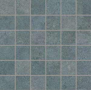 RE-PLAY CONCRETE   Recupero Mosaico  Verdigris  30x30cm (5x5cm) Nat.  9,5mm