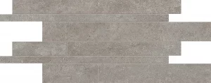 RE-PLAY CONCRETE   Recupero Listelli Sfalsati  Dark Grey   30x60cm Nat.   9,5mm