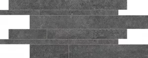 RE-PLAY CONCRETE   Recupero Listelli Sfalsati   Anthracite  30x60cm Nat.   9,5mm