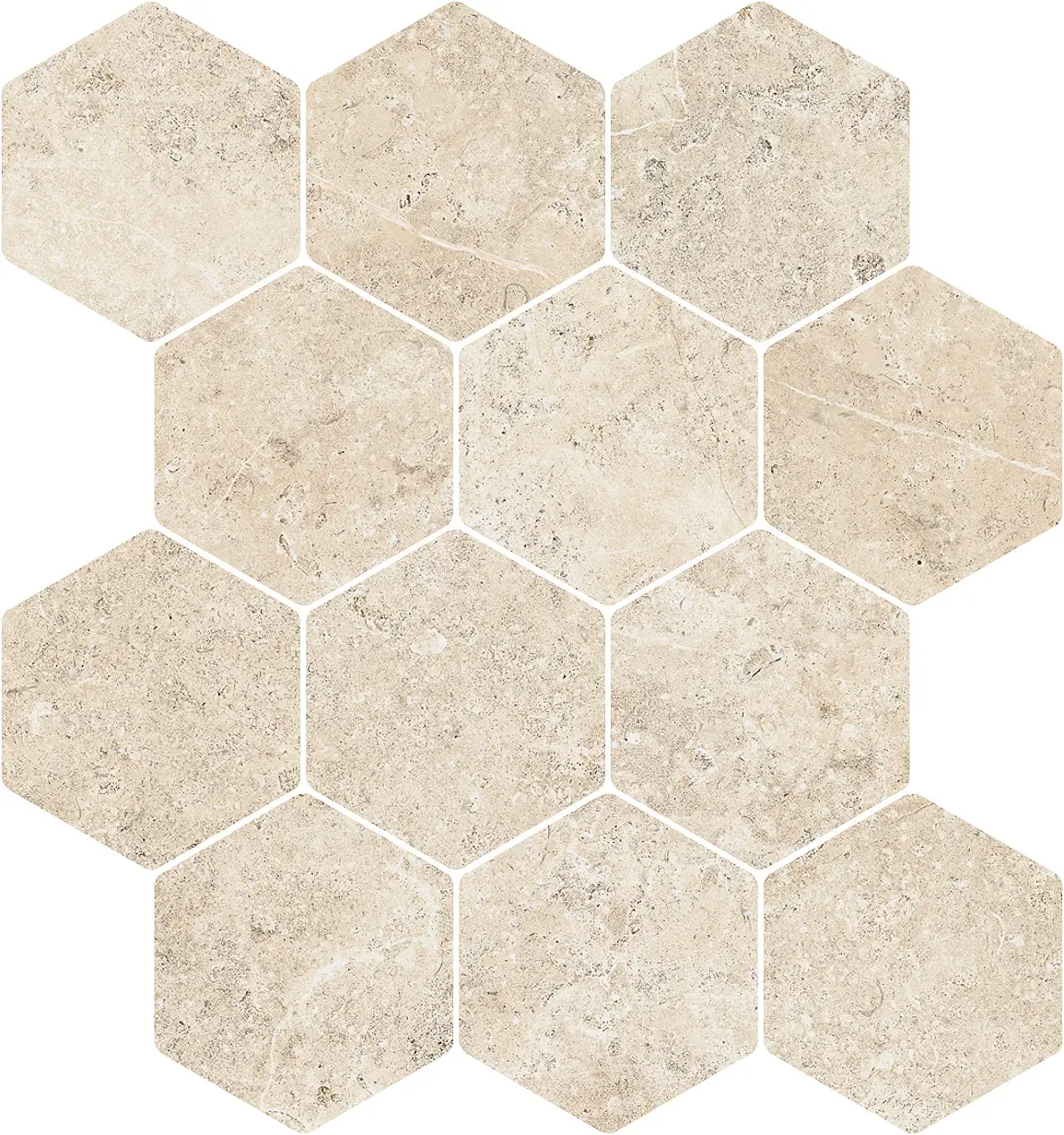 LANDSTONE Esagona Circle Clay 30x34cm 9mm LANDSTONE Esagona Circle Clay 30x34cm 9mm