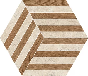 LANDSTONE Nest  Clay/Walnut  35x40cm    9mm