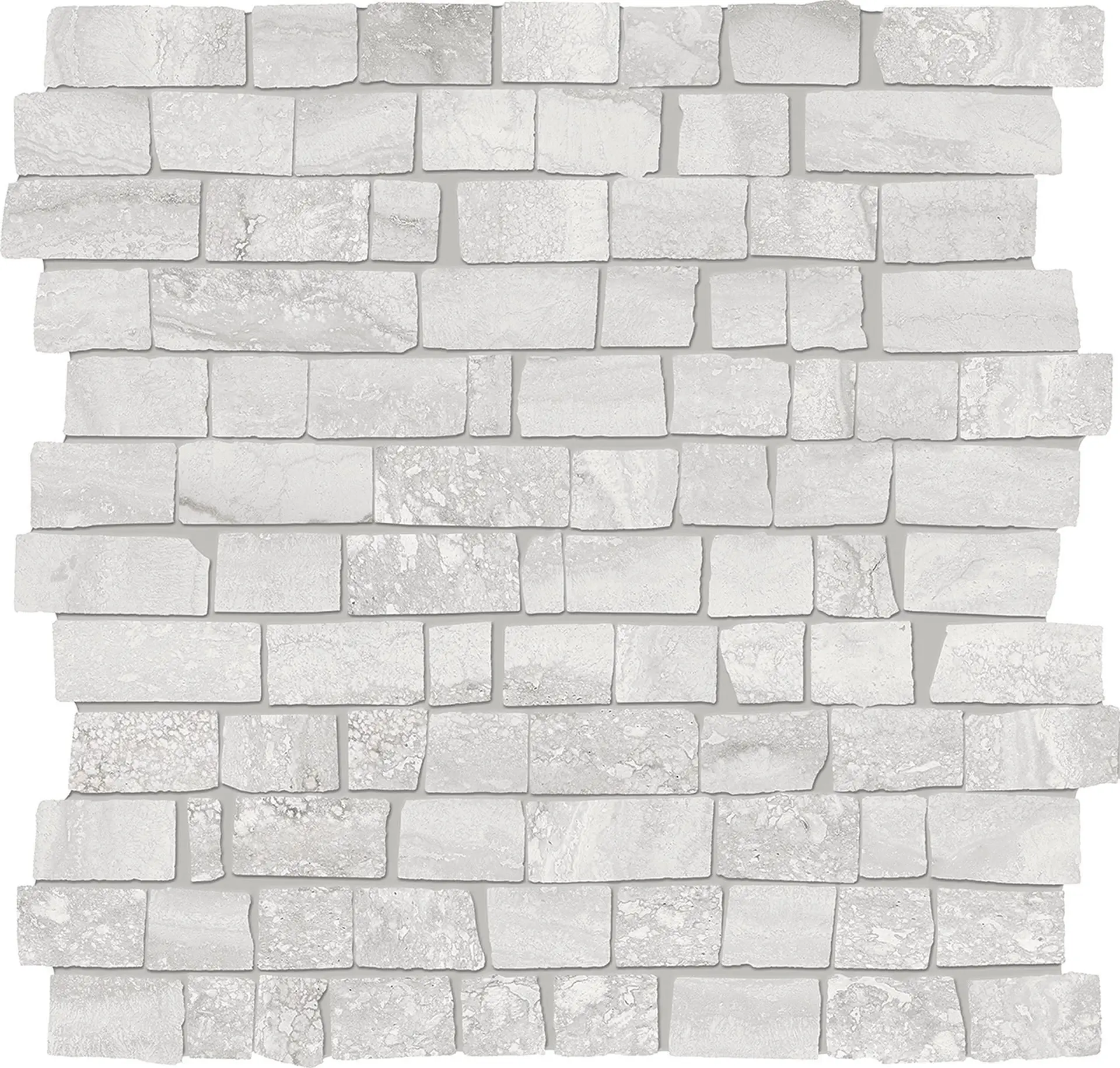 UNIQUE TRAVERTINE Silver Vein Cut Mosaico Mini Block 30x30cm Nat. 9,5mm UNIQUE TRAVERTINE Silver Vein Cut Mosaico Mini Block 30x30cm Nat. 9,5mm
