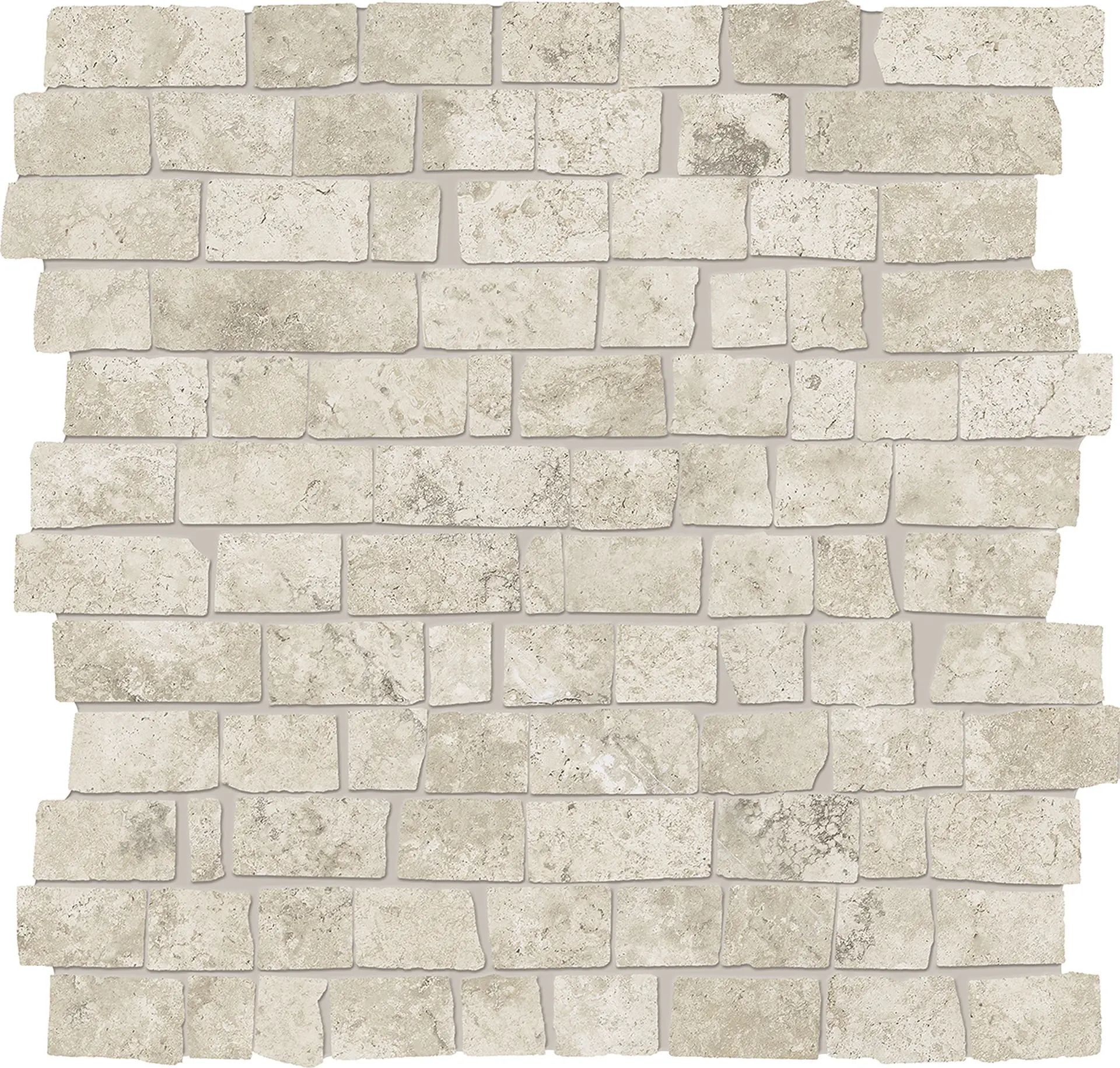 UNIQUE TRAVERTINE Cream Ancient Mosaico Mini Block 30x30cm Nat. 9,5mm UNIQUE TRAVERTINE Cream Ancient Mosaico Mini Block 30x30cm Nat. 9,5mm