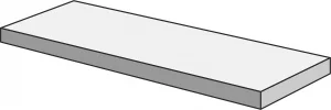 METASTONE  Gradone  Angolare Fog  33x120cm DX