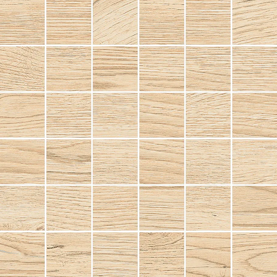 NORDIC WOOD Mosaico Almond 30x30cm 5x5 NORDIC WOOD Mosaico Almond 30x30cm 5x5