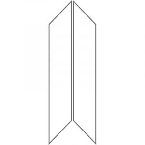 LE BRICCOLE Chevron  Rialto  10x60cm Rett. 9mm DX/SX