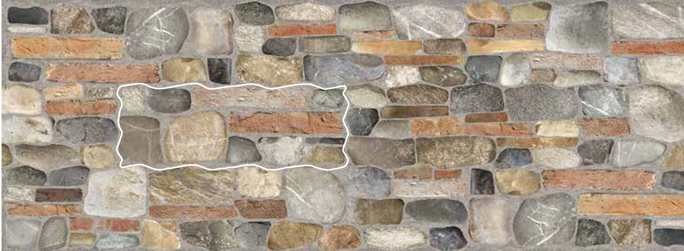 BRICKUP OldWall Multicolor 16x42cm 9mm BRICKUP OldWall Multicolor 16x42cm 9mm