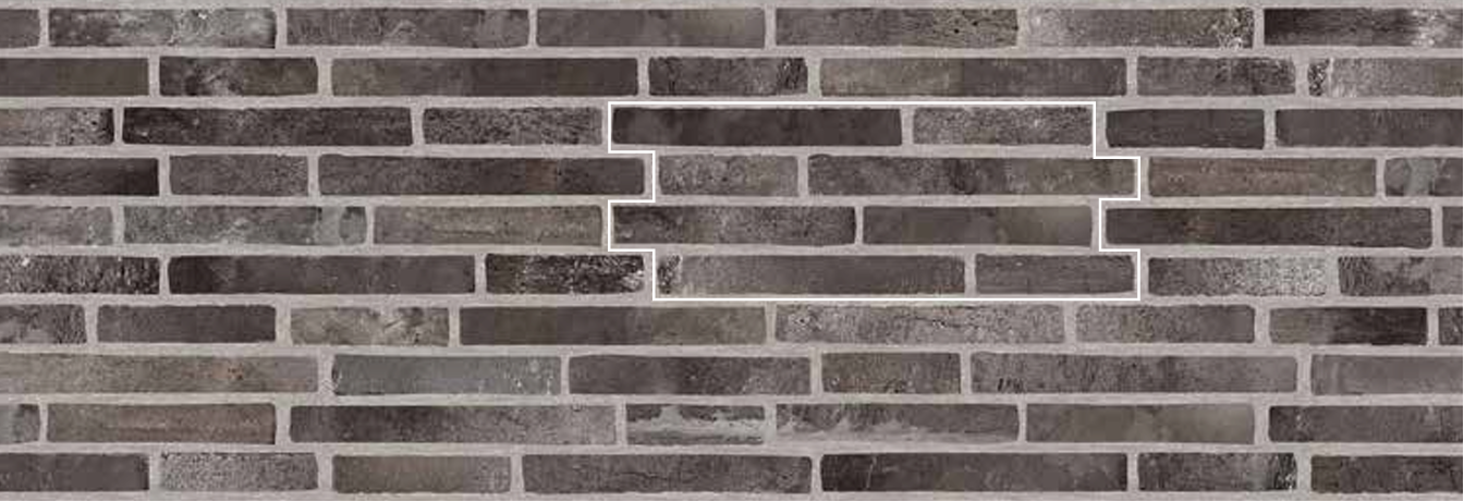 BRICKUP New York Smoke 16x40cm BRICKUP New York Smoke 16x40cm