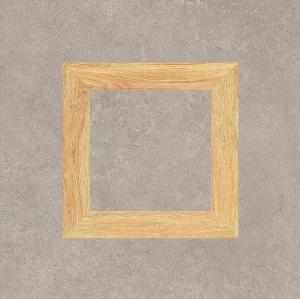 LOUNGE DECOR Decor Square  Wood Steel  80x80cm  9,5mm