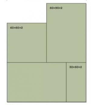 THERMAE Modulo 3 Formati Honey Rett. 20mm